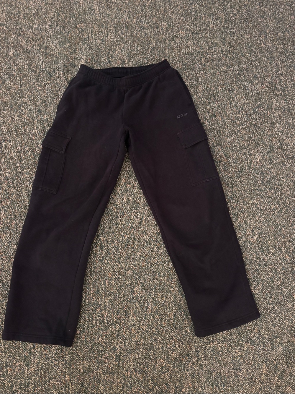 Aritzia Black Kids Cargo Joggers